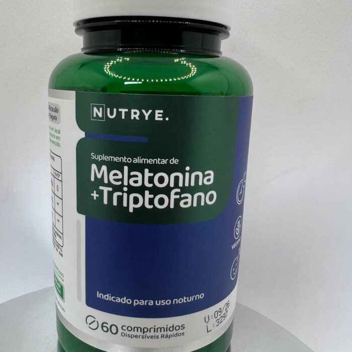 Melatonina + Triptofano 60 Cápsulas.