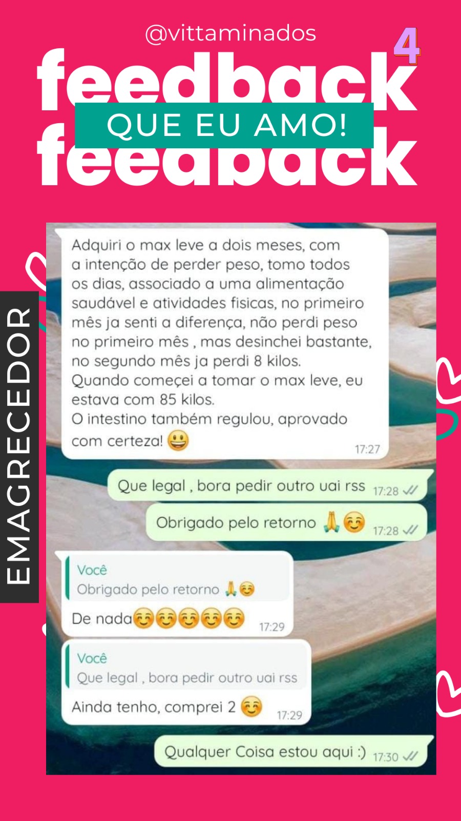 Max leve - Composto emagrecedor 125 Cápsulas. - Imagem 4