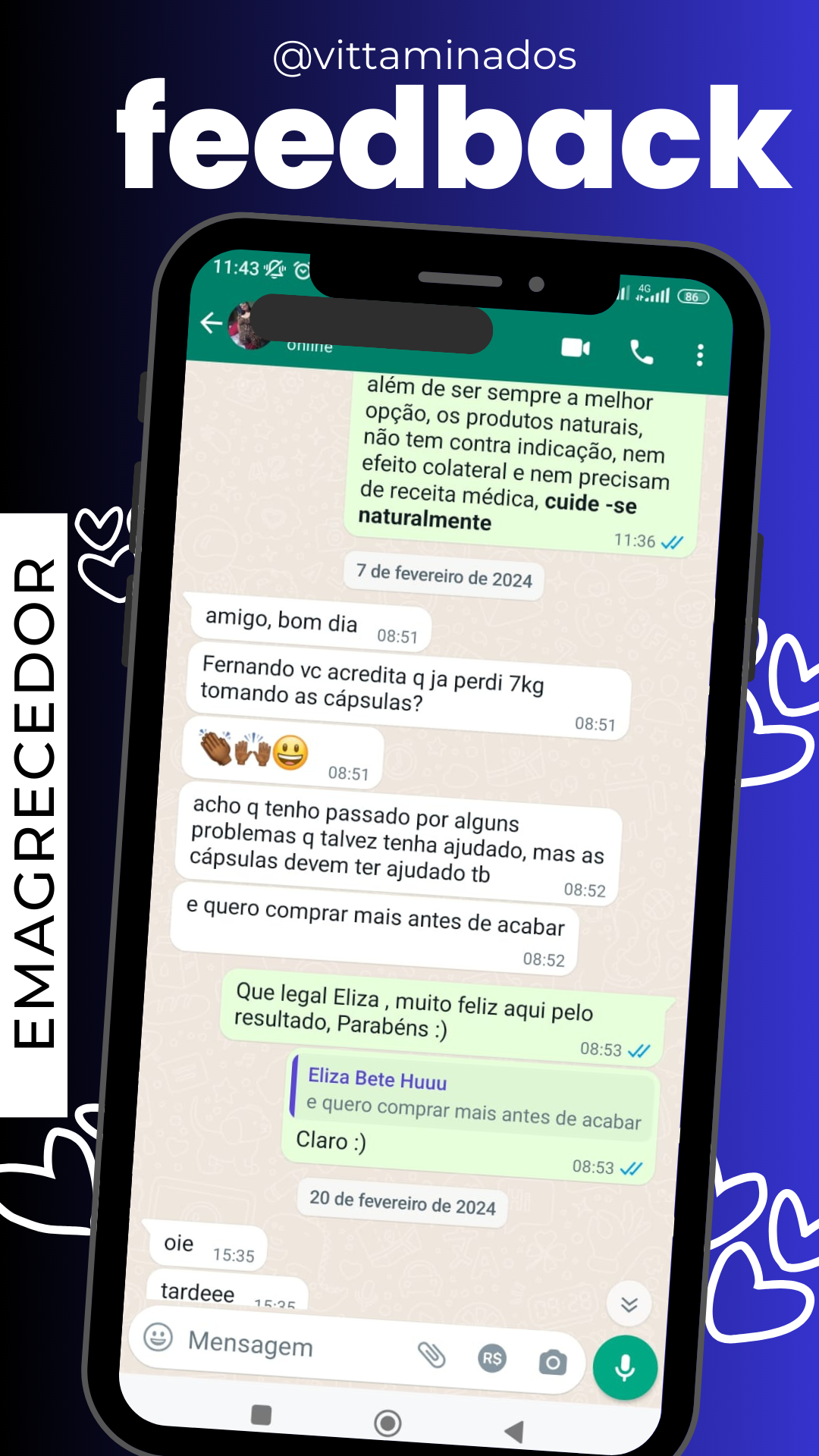 Max leve - Composto emagrecedor 125 Cápsulas. - Imagem 8